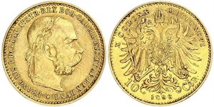 10 Corona Österreich-Ungarn (1867-1918) Gold Franz Joseph I (1830 - 1916)