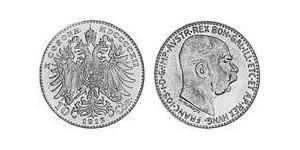 10 Corona Австро-Венгрия (1867-1918) Золото Франц Иосиф I (1830 - 1916)