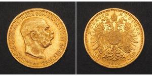 10 Corona Австро-Угорщина (1867-1918) Золото Франц Иосиф I (1830 - 1916)