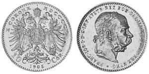 10 Corona 奥匈帝国 (1867 - 1918) 金 弗朗茨·约瑟夫一世 (1830 - 1916)