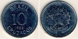 10 Cruzado  Brasilien Stahl 