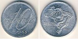 10 Cruzeiro Brasile Alluminio 