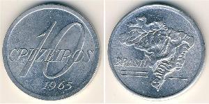 10 Cruzeiro Brasilien Aluminium 