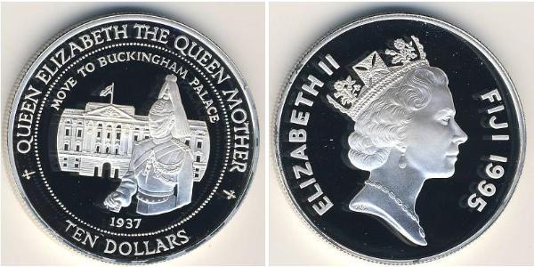 10 Dollar Fidji Argent 