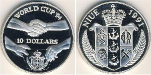 10 Dollar Niue Argent 