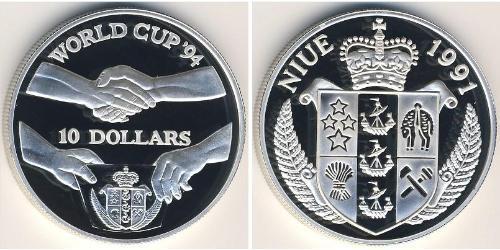 10 Dollar Niue Argent 