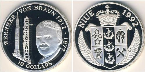 10 Dollar Niue Argent 