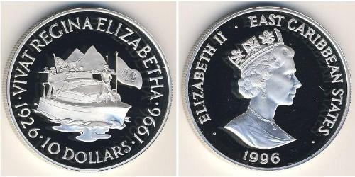 10 Dollar  Argent Elizabeth II (1926-2022)