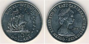 10 Dollar  Cuivre/Nickel Elizabeth II (1926-2022)