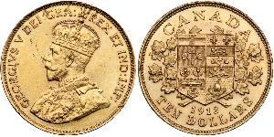 10 Dollar Canada Gold George V of the United Kingdom (1865-1936)