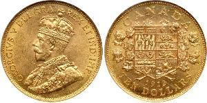 10 Dollar Canada Gold George V of the United Kingdom (1865-1936)