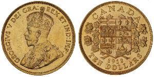 10 Dollar Canada Gold George V of the United Kingdom (1865-1936)