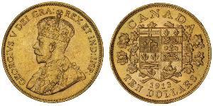 10 Dollar Canada Gold George V of the United Kingdom (1865-1936)