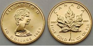 10 Dollar Canada Gold Elizabeth II (1926-2022)