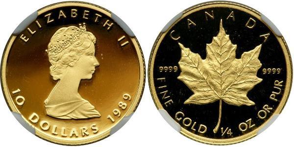 10 Dollar Canada Gold Elizabeth II (1926-2022)