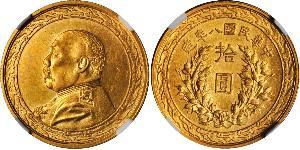 10 Dollar China Gold 