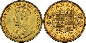 10 Dollar Kanada Gold George V (1865-1936)