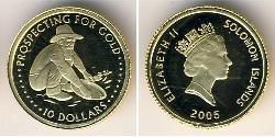 10 Dollar Solomon Islands Gold 