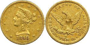 10 Dollar USA (1776 - ) Gold 