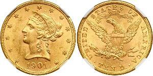 10 Dollar USA (1776 - ) Gold 