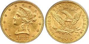 10 Dollar USA (1776 - ) Gold 