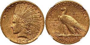 10 Dollar USA (1776 - ) Gold 