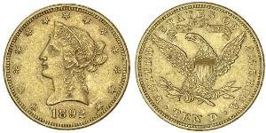 10 Dollar USA (1776 - ) Gold 