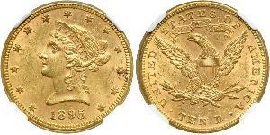 10 Dollar USA (1776 - ) Gold 