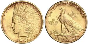 10 Dollar USA (1776 - ) Gold 