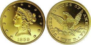 10 Dollar USA (1776 - ) Gold 