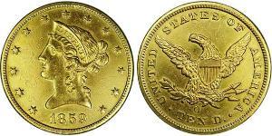 10 Dollar USA (1776 - ) Gold 