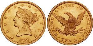 10 Dollar USA (1776 - ) Gold 