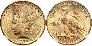 10 Dollar USA (1776 - ) Gold 