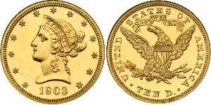 10 Dollar USA (1776 - ) Gold 