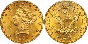 10 Dollar USA (1776 - ) Gold 