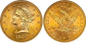 10 Dollar USA (1776 - ) Gold 