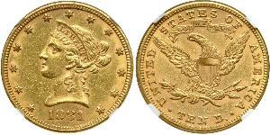 10 Dollar USA (1776 - ) Gold 