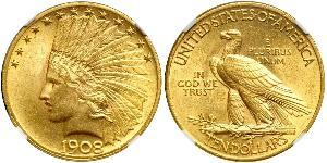 10 Dollar USA (1776 - ) Gold 