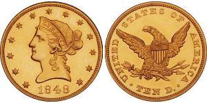 10 Dollar USA (1776 - ) Gold 