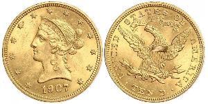 10 Dollar USA (1776 - ) Gold 