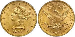 10 Dollar USA (1776 - ) Gold 