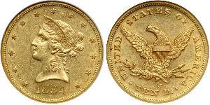 10 Dollar USA (1776 - ) Gold 