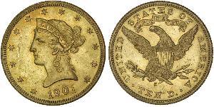 10 Dollar USA (1776 - ) Gold 