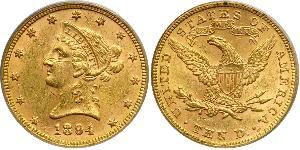 10 Dollar USA (1776 - ) Gold 