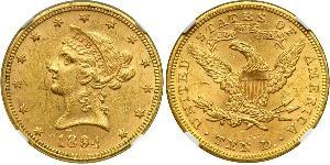 10 Dollar USA (1776 - ) Gold 