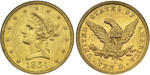 10 Dollar USA (1776 - ) Gold 