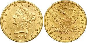 10 Dollar USA (1776 - ) Gold 