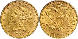 10 Dollar USA (1776 - ) Gold 