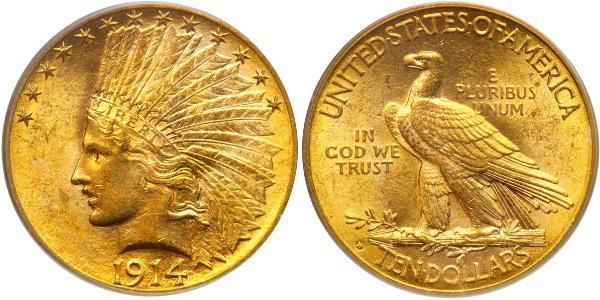10 Dollar USA (1776 - ) Gold 