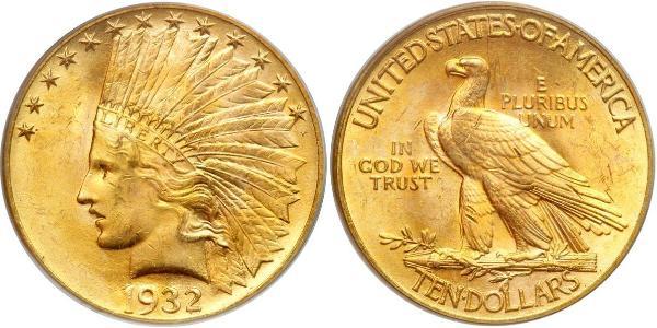 10 Dollar USA (1776 - ) Gold 